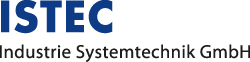 Logo - In Buchstaben: ISTEC. Darunter Industrie Systemtechnik GmbH